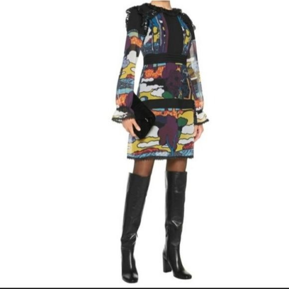 NIB Tory Burch Leather Bowie Over The Knee Boots - Picture 2 of 15